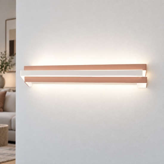 Applique da parete moderna pesca led 24w cct 3000k 4000k