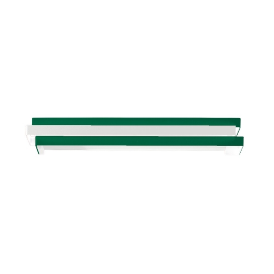 Applique da parete moderna verde bosco led 24w cct 3000k 4000k 60cm