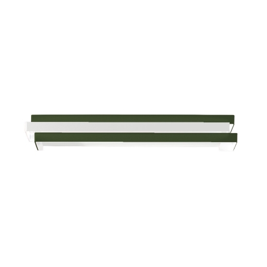 Applique led 24w cct 3000k 4000k da parete moderna verde oliva