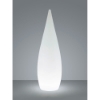 Lampada da terra per esterno led 4,5w 3000k ip44 ricaricabile con telecomando bianca