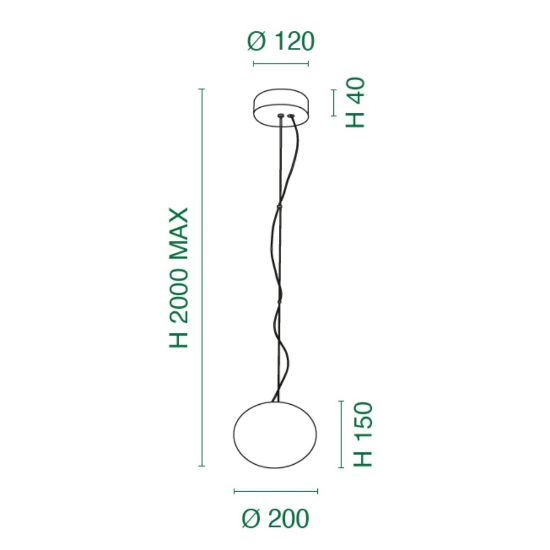 Fabas ovalia lampada a sospensione vetro ametista led 9w cct 2700k 3000k 4000k dimmerabile