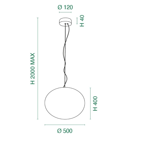 Fabas ovalia lampadario per cucina led 23w cct 2700k 4000k vetro ovale cognac dimmerabile