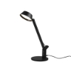 Lampada da scrivania led 5w cct 3000k 6300k nera opaca dimmerabile