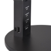 Lampada da scrivania led 5w cct 3000k 6300k nera opaca dimmerabile