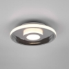 Plafoniera per bagno cromo led 35w 3000k dimmerabile ip44