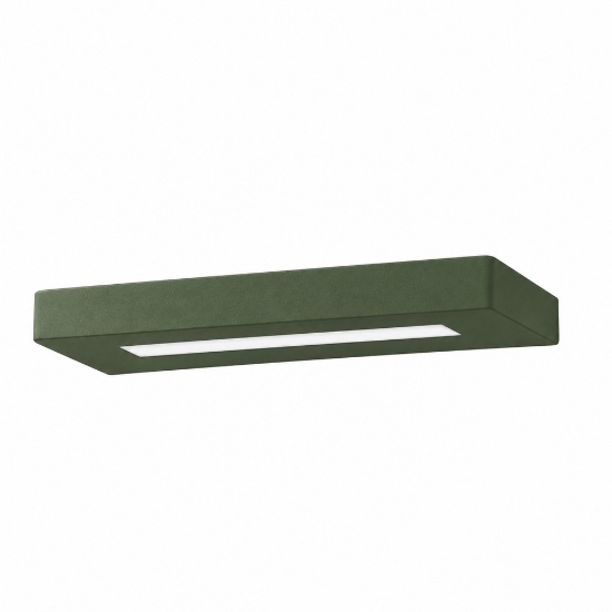 Applique led 28w cct 3000k 4000k da parete moderna verde oliva