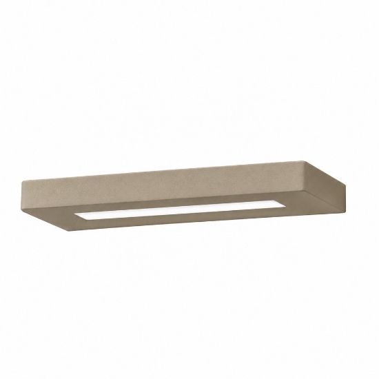 Applique moderna da parete sabbia bagnata led 28w cct 3000k 4000k