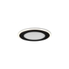 Faretto led 10w 3000k da incasso nero opaco
