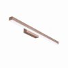 Applique per specchio da bagno moderno led 18w cct 3000k 4000k oro rosato