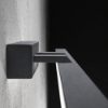 Lampada per specchio bagno moderna antracite led 18w cct 3000k 4000k squadrata sottile
