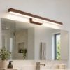 Applique per specchio bagno led 18w cct 3000k 4000k moderna rame opaco