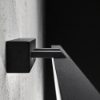Applique per specchio bagno moderna nera led 18w cct 3000k 4000k