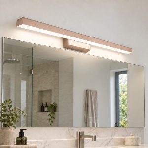 Applique lampada per specchio da bagno pesca led 18w cct 3000k 4000k squadrata
