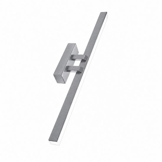 Applique per specchio bagno led 18w cct 3000k 4000k moderna grigio perla