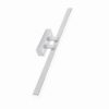Applique per specchio da bagno led 24w cct 3000k 4000k moderna bianca 69cm