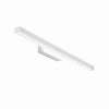 Applique per specchio da bagno led 24w cct 3000k 4000k moderna bianca 69cm