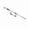 Lampada per specchio bagno led 24w cct 3000k 4000k moderna cromata 69cm