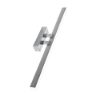 Lampada per specchio bagno led 24w cct 3000k 4000k moderna cromata 69cm