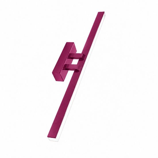Applique per specchio bagno led 24w cct 3000k 4000k moderna magenta 69cm