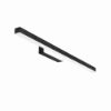 Applique per specchio da bagno nera led 24w cct 3000k 4000k 69cm squadrata