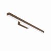 Applique per specchio bagno led 24w cct 3000k 4000k 69cm moderna ruggine