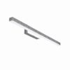 Applique per specchio bagno foglia argento led 24w cct 3000k 4000k 69cm