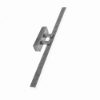 Applique per specchio bagno foglia argento led 24w cct 3000k 4000k 69cm