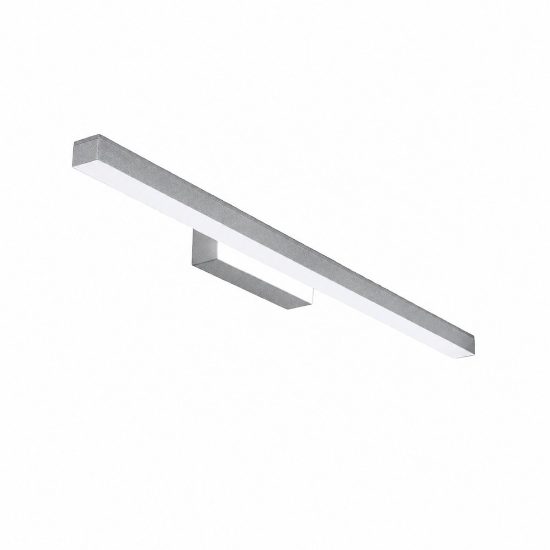 Applique per specchio da bagno led 24w cct 3000k 4000k moderna grigio perla 69cm