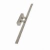 Lampada per specchio bagno led 24w cct 3000k 4000k moderna tortora 69cm