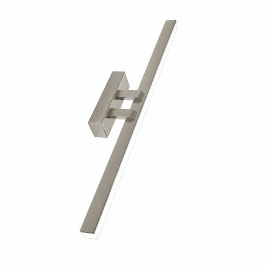 Lampada per specchio bagno led 24w cct 3000k 4000k moderna tortora 69cm