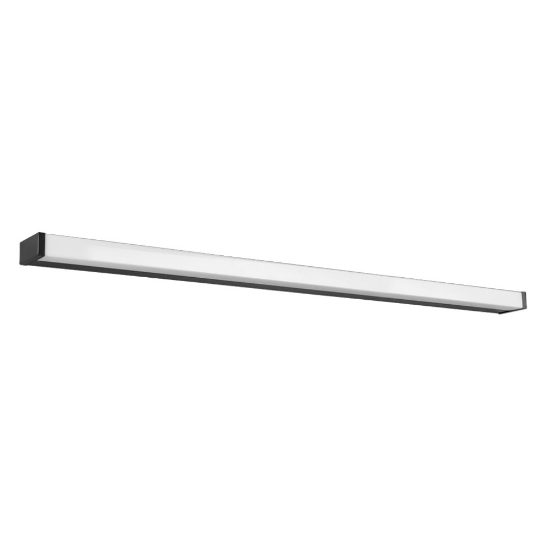 Applique per specchio bagno led 3000k nero opaco ip44
