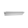 Applique per specchio bagno led 12w cct 3000k 4000k moderna bianca 43cm