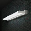 Applique per specchio bagno led 18w cct 3000k 4000k moderna bianca 60cm