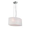 Lampadario in vetro decorato per soggiorno