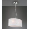 Lampadario in vetro decorato per soggiorno