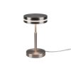 Lampada da tavolo nickel led 3000k per salotto