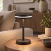 Lampada da tavolo moderna antracite led 6w 3000k