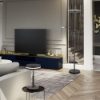 Lampada da tavolo moderna antracite led 6w 3000k