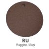Lampione ip54 moderno per esterno giardino cilindrico ruggine 60cm