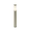 Lampioncino da giardino ip54 60cm moderno cilindrico bianco