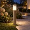 Paletto moderno da esterno giardino sabbia bagnata ip54 60cm