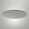 Fabas luce bacco accessorio pannello fonoassorbente grigio chiaro 60cm