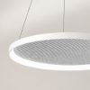 Fabas luce bacco accessorio pannello fonoassorbente grigio chiaro 60cm