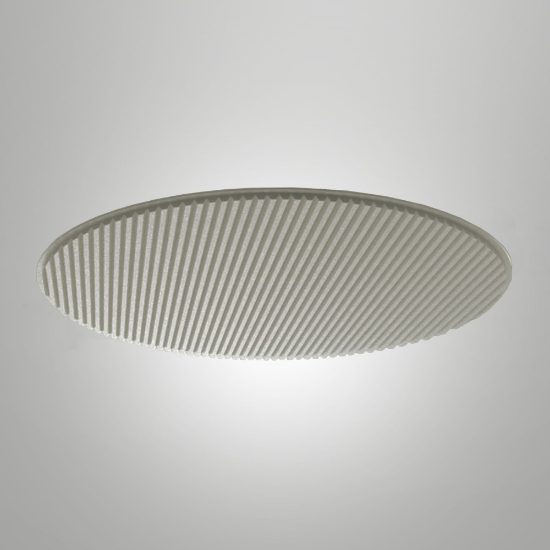 Fabas pannello fonoassorbente grigio chiaro per lampadario bacco 80cm