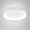 Fabas plafoniera bacco bianca rotonda led 38w cct 2700k 3000k 4000k dimmerabile