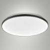 Fabas plafoniera bacco disco nero led 75w cct 2700k 3000k 4000k dimmerabile