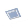 Plafoniera moderna quadrata carta da zucchero led 28w cct 3000k 4000k