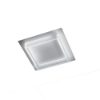 Plafoniera led 28w cct 3000k 4000k moderna quadrata bianca