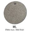 Plafoniera led 28w cct 3000k 4000k quadrata moderna effetto muro