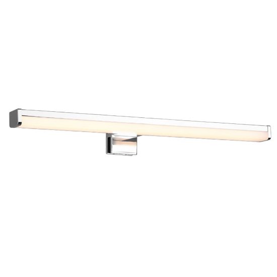 Applique per specchio bagno ip44 cromo led 3000k 40cm